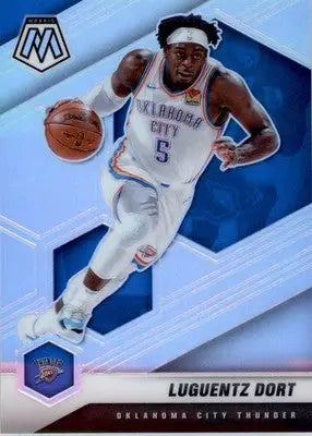 Luguentz Dort - 2020-21 Panini Mosaic - #112 - Silver Basketball - Basketball Card Single