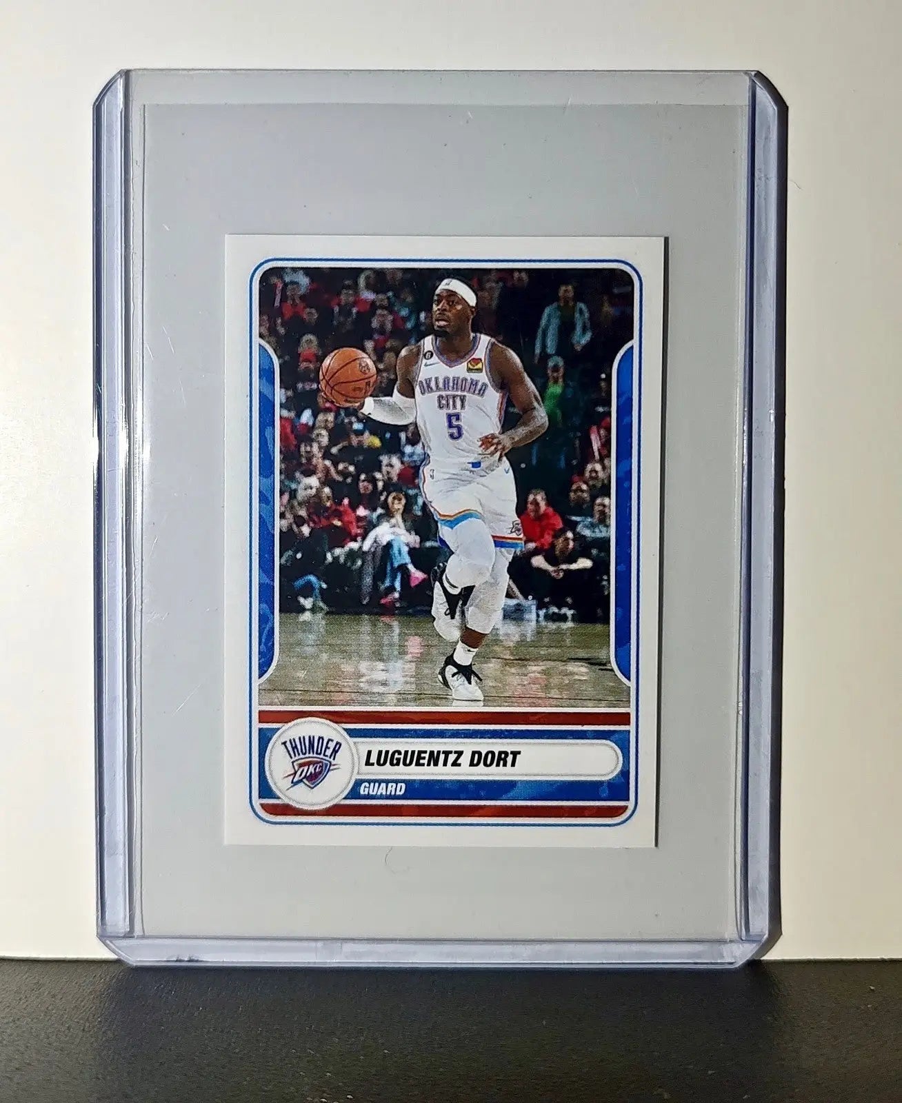 Luguentz Dort 2023-24 Panini NBA #420 Sticker Oklahoma City Thunder - Basketball Card Single