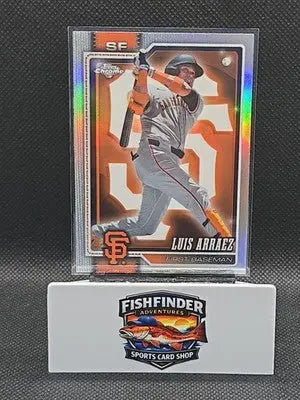 Luis Arraez 2026 Topps Chrome Lightboard Variation #168 San Francisco Giants - Baseball Card Single