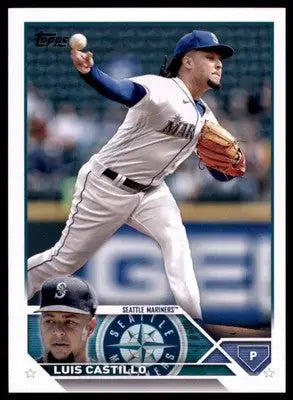 Luis Castillo 2023 Topps #468 Seattle Mariners - Baseball Card Single