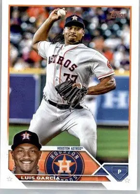 Luis Garcia - 2023 Topps - #121 - Baseball - Baseball Card Single