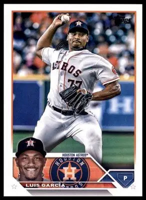 Luis Garcia 2023 Topps #121 Houston Astros - Baseball Card Single