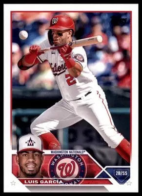 Luis Garcia 2023 Topps #193 Washington Nationals - Baseball Card Single