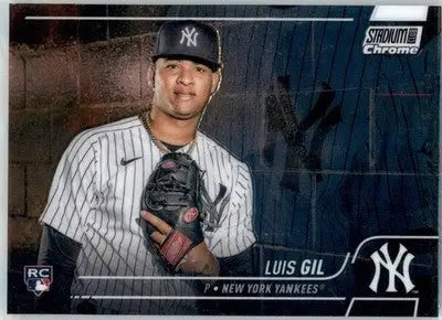 Luis Gil - 2022 Stadium Club Chrome - #207 - RC Baseball - Baseball Card Single
