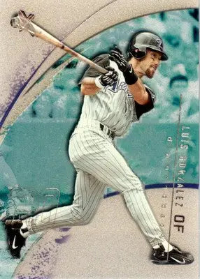 Luis Gonzalez - 2002 Fleer E-X - #48 - Baseball - Baseball Card Single