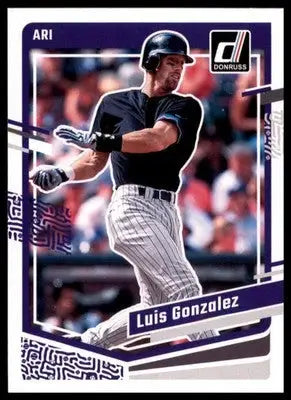 Luis Gonzalez 2023 Donruss #187 Arizona Diamondbacks - Baseball Card Single