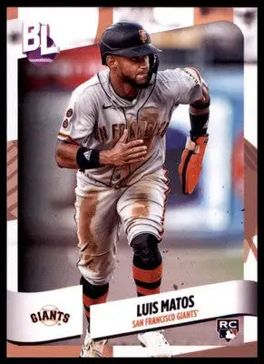 Luis Matos Rookie 2024 Topps Big League #187 San Francisco Giants - Baseball Card Single