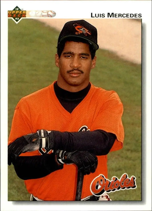 Luis Mercedes 1992 Upper Deck MLB #652 Baseball Card Baltimore Orioles - Baseball Card Single
