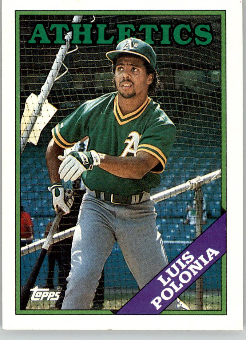 Luis Polonia - 1988 Topps - #238 - RC Baseball