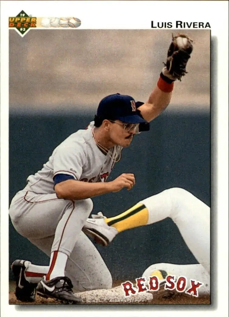 Luis Rivera 1992 Upper Deck MLB #308 Baseball Card Boston Red Sox