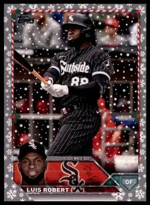 Luis Robert 2023 Topps Holiday Metallic #H37 Chicago White Sox - Baseball Card Single