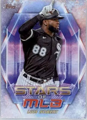 Luis Robert - 2023 Topps - #SMLBC-6 - Stars of MLB Chrome Baseball - Baseball Card Single