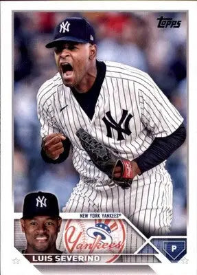 Luis Severino 2023 Topps #349 New York Yankees - Baseball Card Single