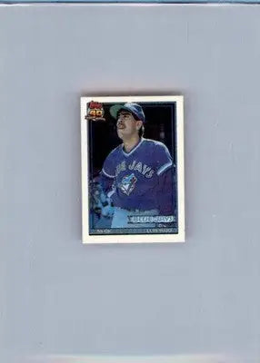Luis Sojo - 1991 Topps Micro - #26 - Baseball - Baseball Card Single