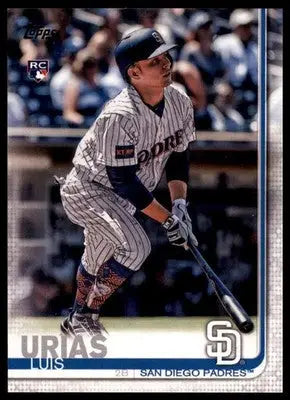Luis Urias Rookie 2019 Topps #192 San Diego Padres - Baseball Card Single