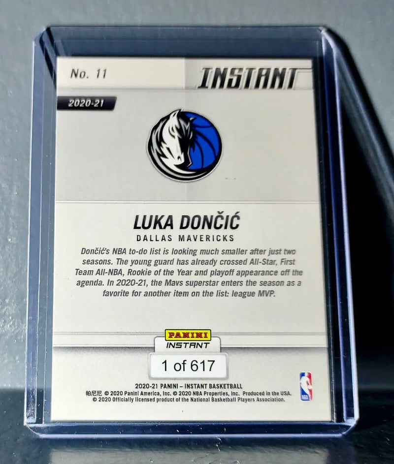 Luka Doncic 2020-21 Panini NBA Tip-Off #11 Basketball Card 1 of 617 - Basketball Card Single