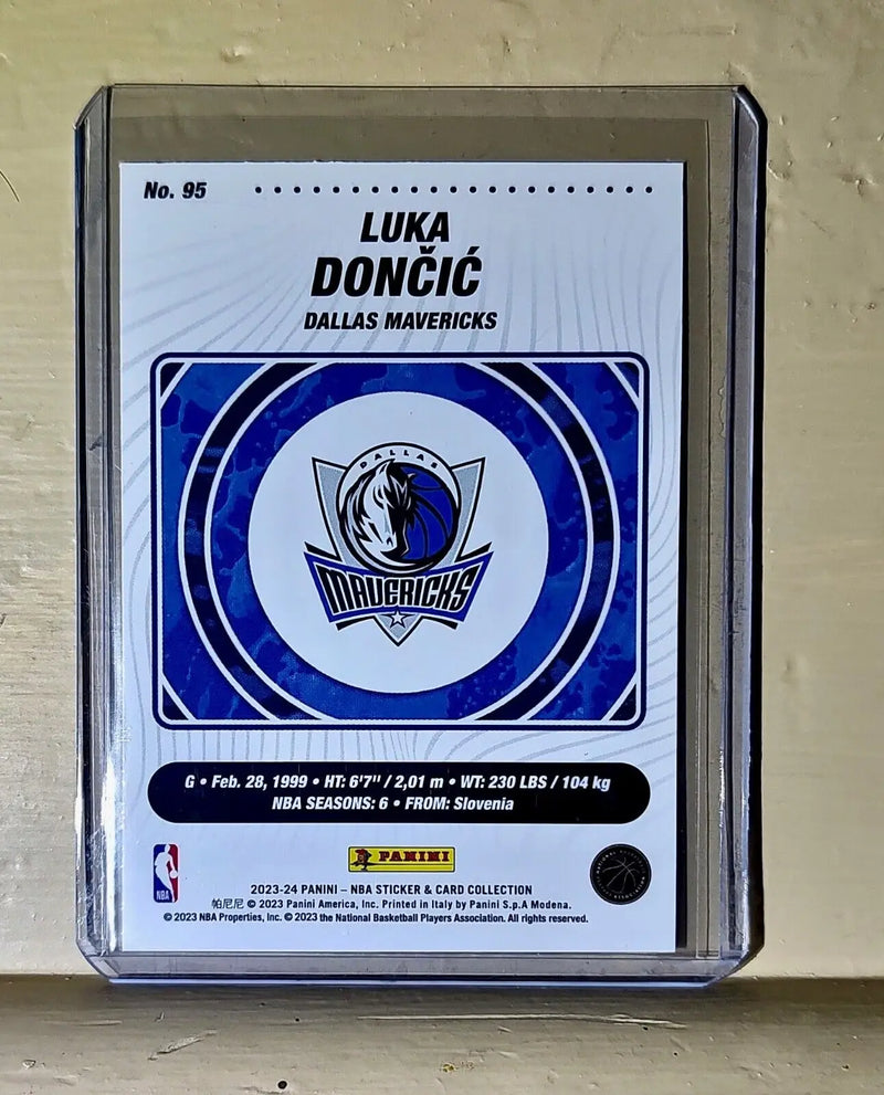 Luka Dončić 2023-24 Panini NBA Basketball #95 Card Dallas Mavericks - Basketball Card Single