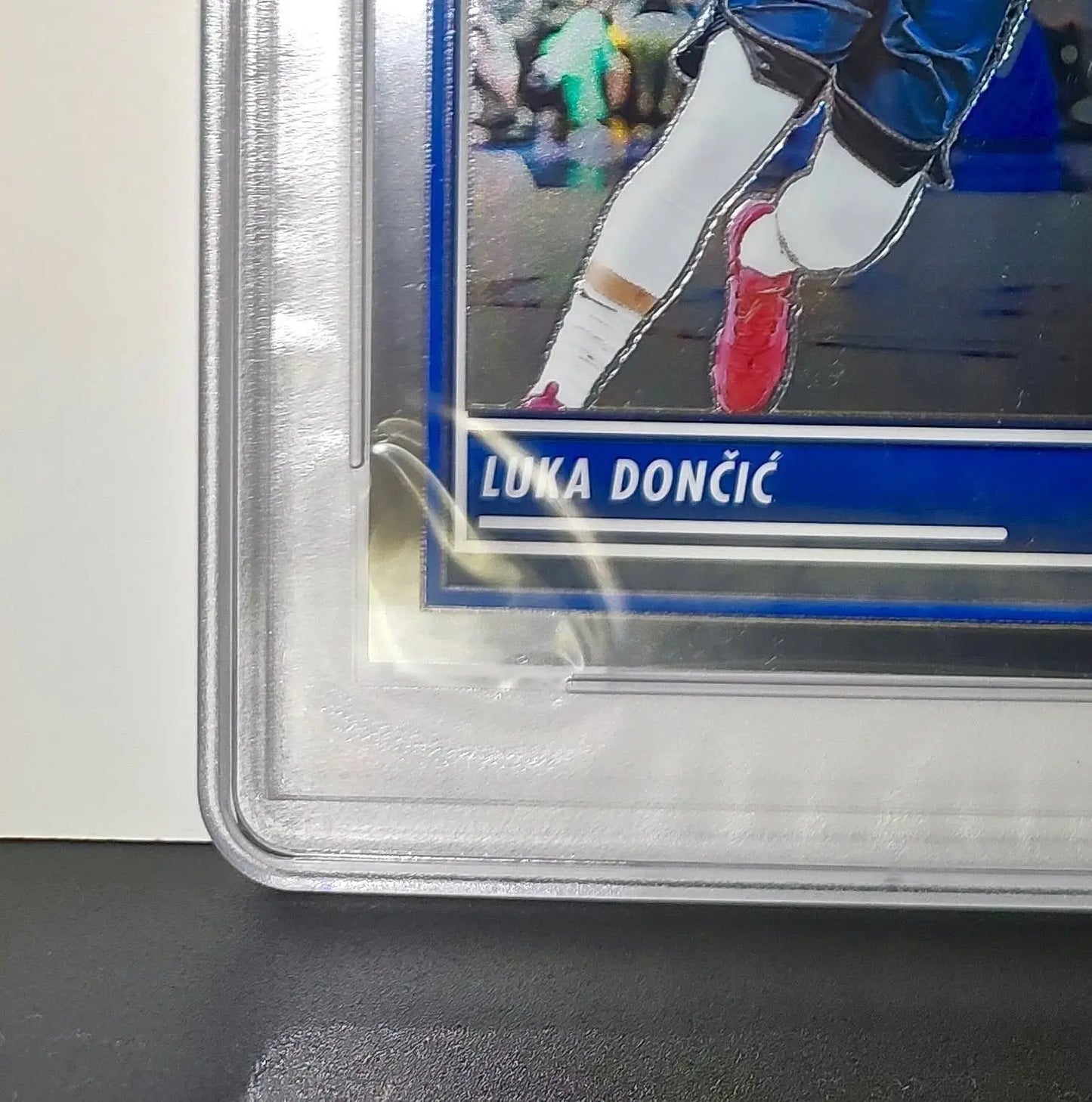Luka Doncic 2023 Panini Premium Stock NBA Hoops #17 Jumbo PSA 10 Gem Mint - Basketball Card Single