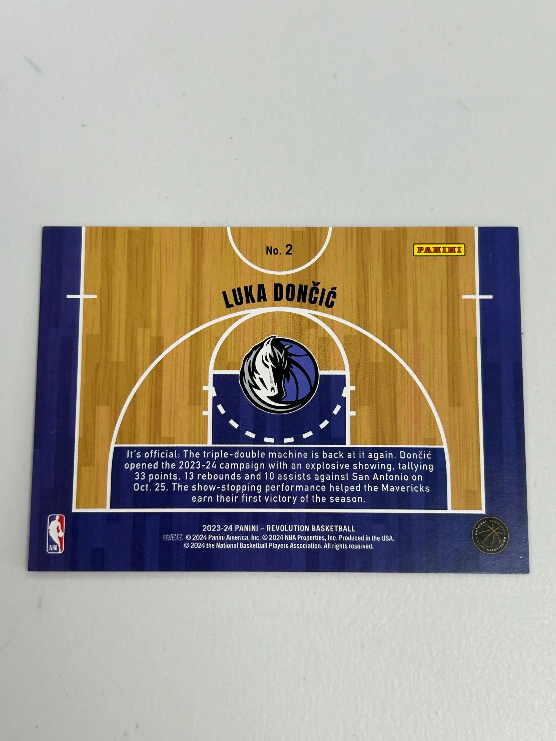 Luka Doncic 2023 Panini Revolution Prime Performers #2 - Basketball Card Single