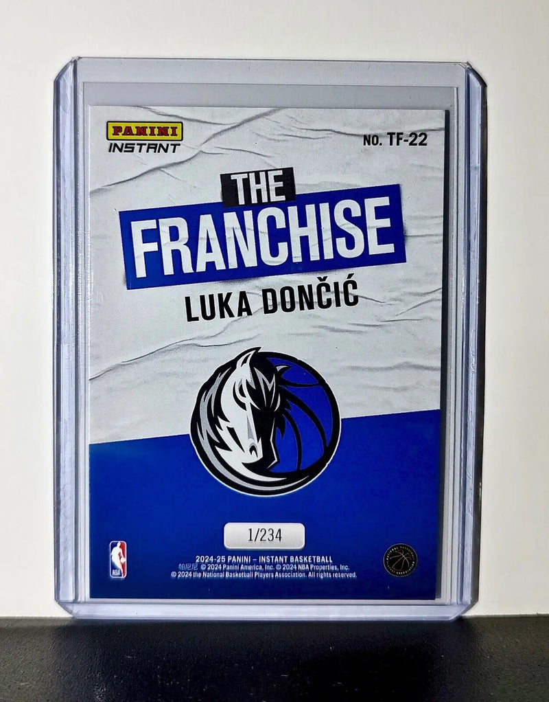 Luka Doncic 2024-25 Panini The Franchise NBA #22 Card Dallas Mavericks 1/234 - Basketball Card Single