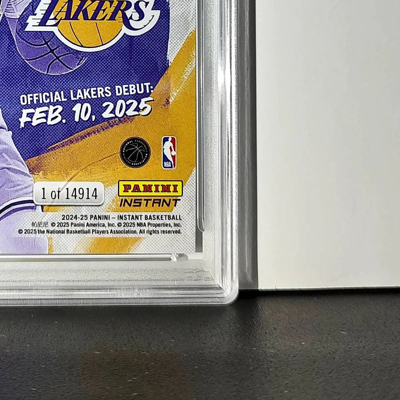 Luka Doncic 2024 Panini Instant NBA Lakers Debut #LD-LAL Card PSA 10 Gem Mint