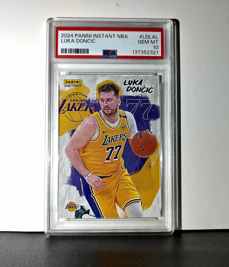 Luka Doncic 2024 Panini Instant NBA Lakers Debut #LD-LAL Card PSA 10 Gem Mint