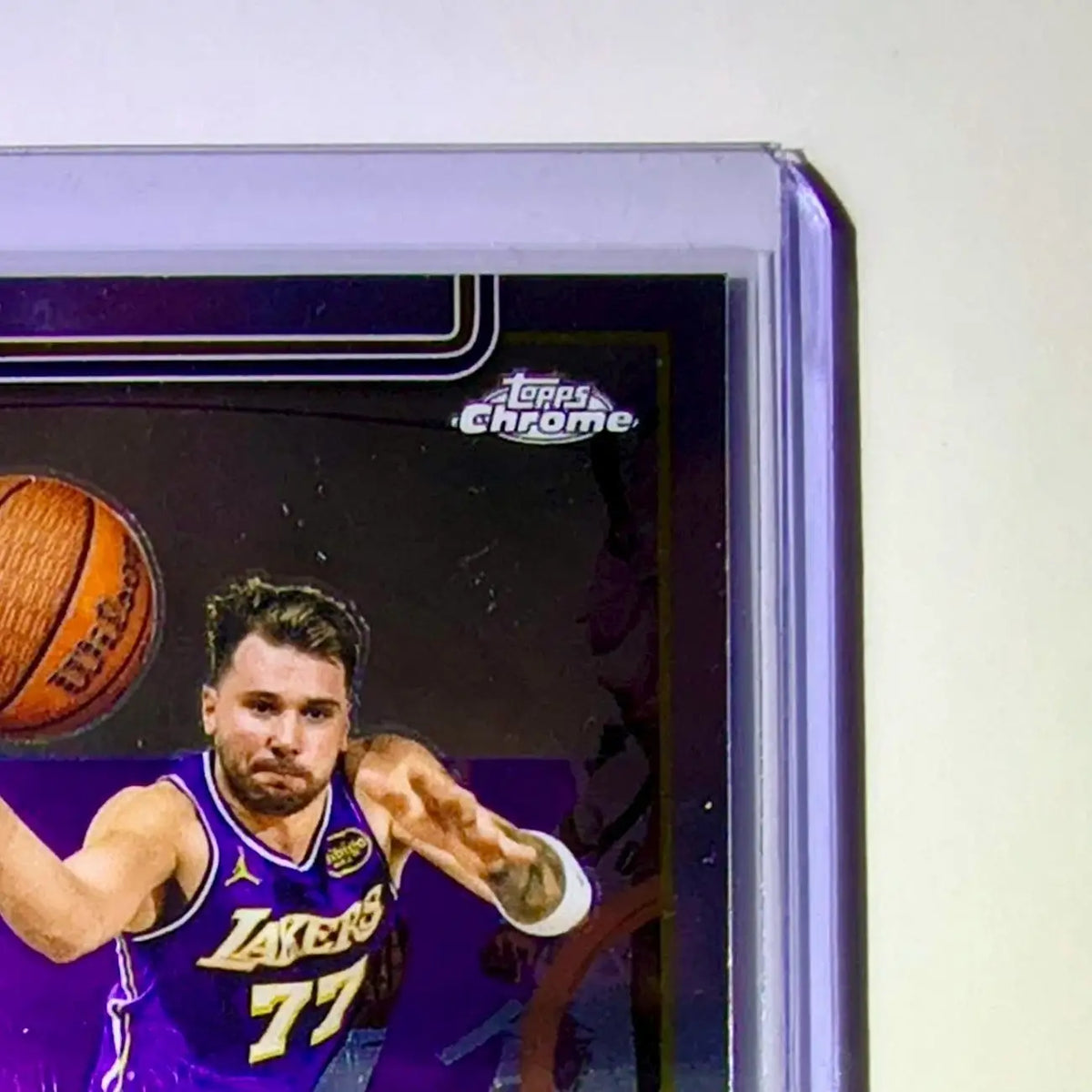Luka Dončić 2025-26 NBA Topps Chrome Update #2 Card Los Angeles Lakers - Basketball Card Single