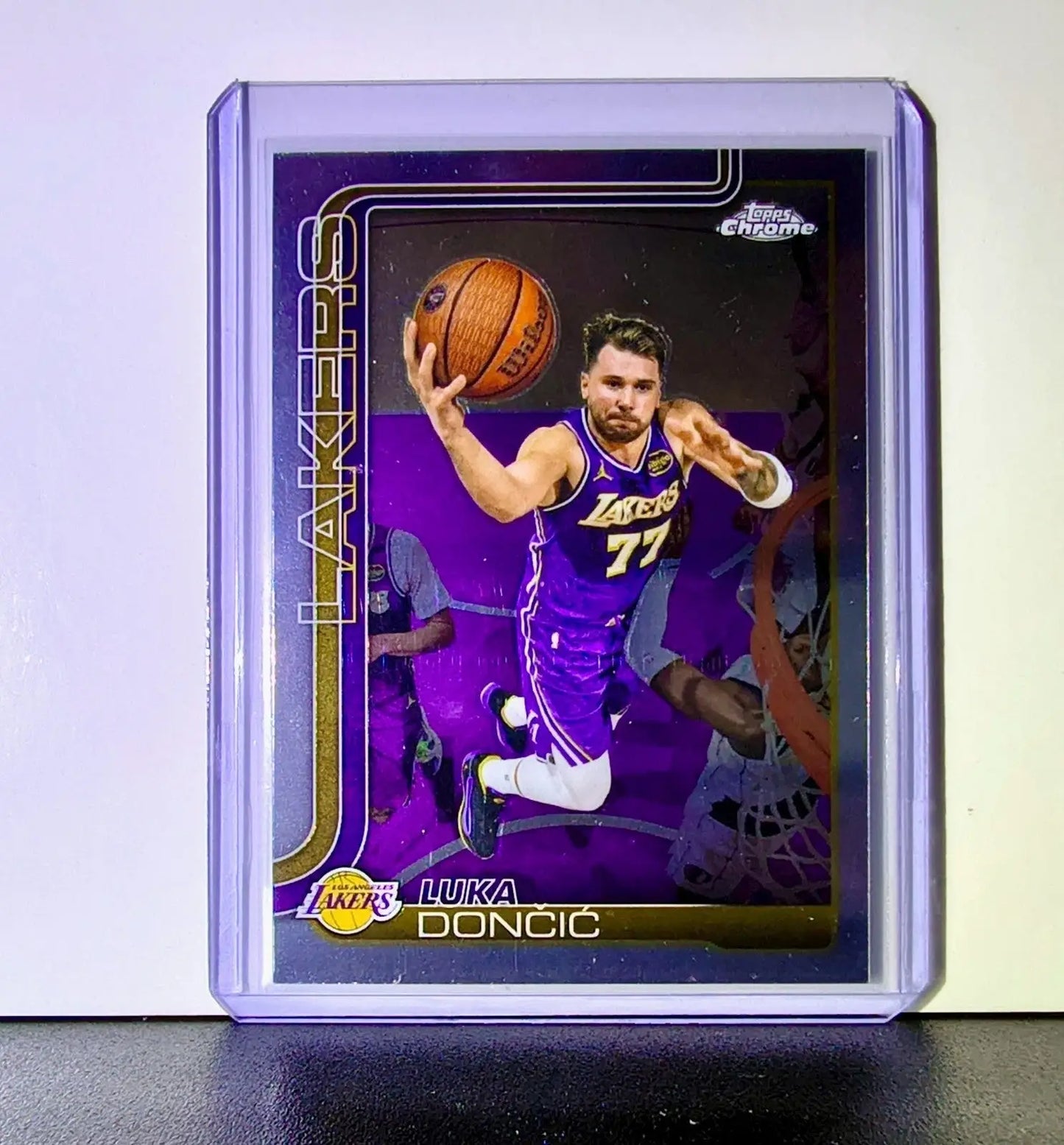 Luka Dončić 2025-26 NBA Topps Chrome Update #2 Card Los Angeles Lakers - Basketball Card Single