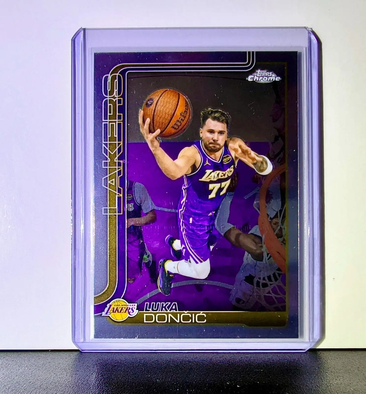 Luka Dončić 2025-26 NBA Topps Chrome Update #2 Card Los Angeles Lakers - Basketball Card Single