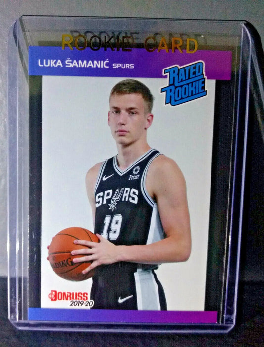 Luka Samanic 2019-2020 Panini NBA #17 Rated Rookie Retro Card 1/3431 - Basketball Card Single