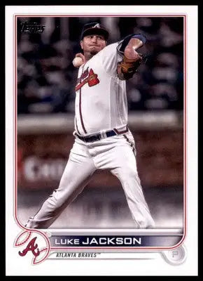 Luke Jackson 2022 Topps Update #US170 Atlanta Braves - Baseball Card Single