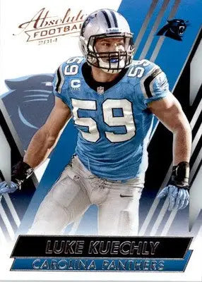 Luke Kuechly - 2014 Panini Absolute - #28 - Retail Football - Football Card Single