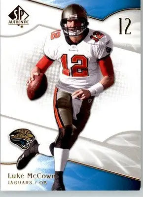 Luke McCown - 2009 SP Authentic - #86 - Football - Football Card Single