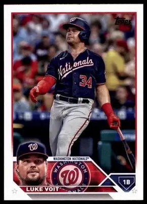 Luke Voit 2023 Topps #443 Washington Nationals - Baseball Card Single