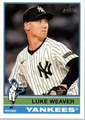 Luke Weaver - 2025 Topps Heritage - #50 - Baseball - Baseball Card Single