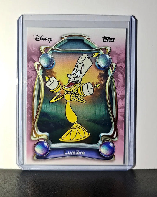 Lumière 2025 Topps Disney Wonder #46 Card Beauty and the Beast - Non-Sports Card Single
