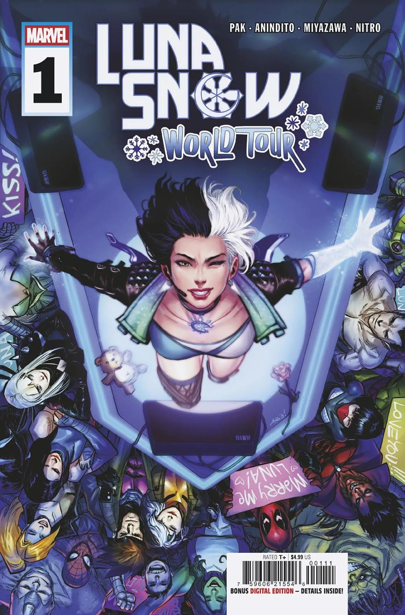 Luna Snow: World Tour #1 - Back Issues