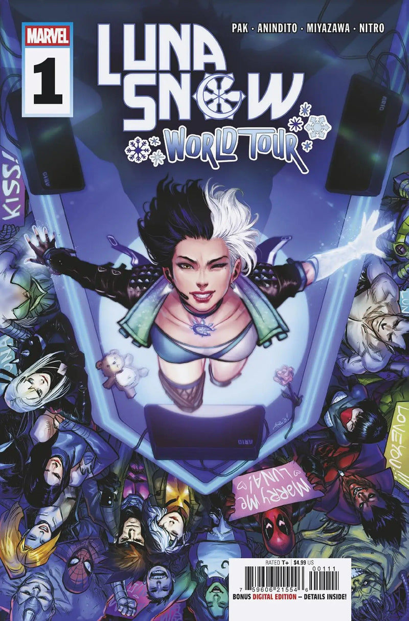 Luna Snow: World Tour #1 - Back Issues