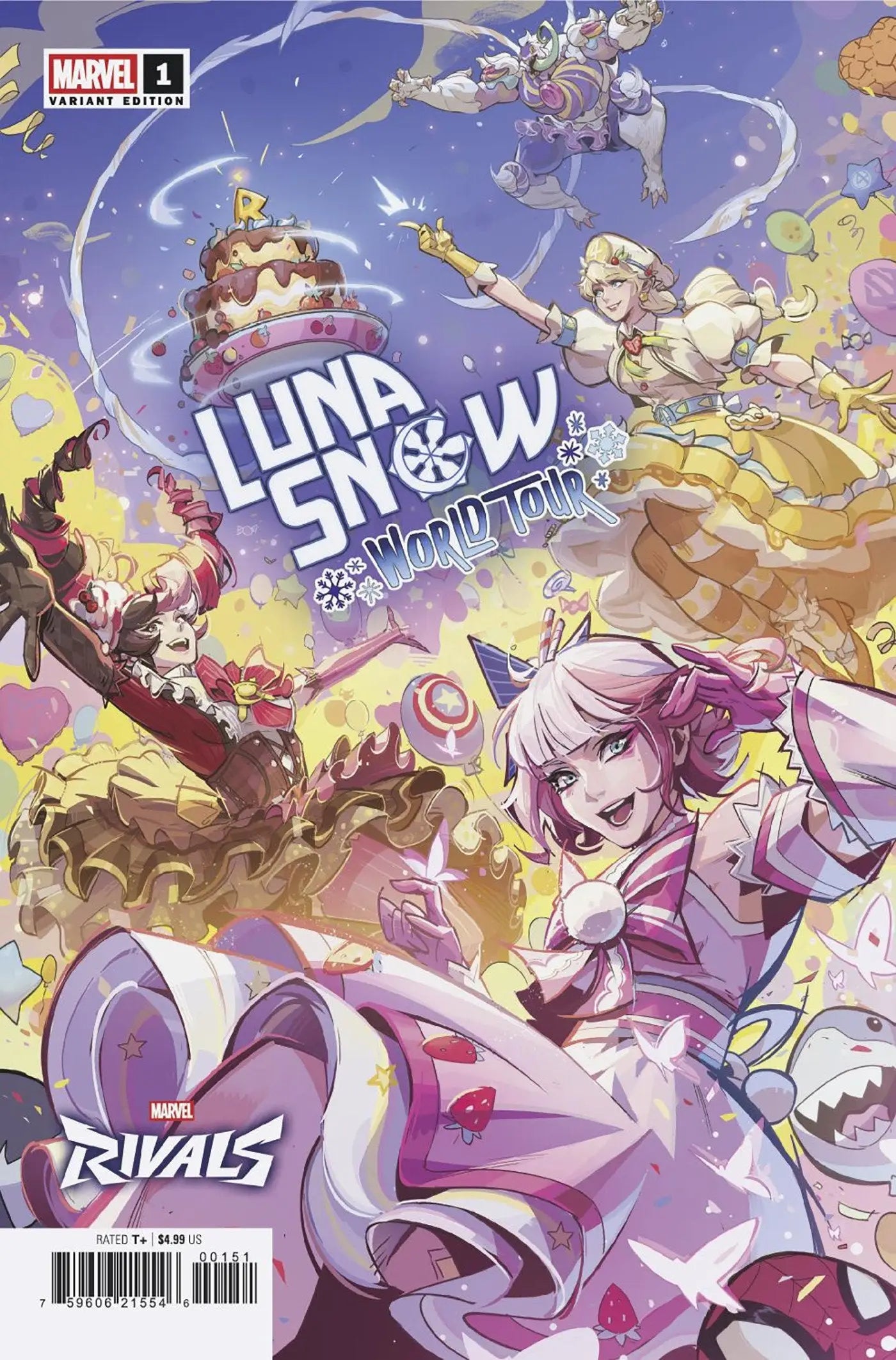 Luna Snow: World Tour #1 Netease Games Marvel Rivals Variant - Back Issues