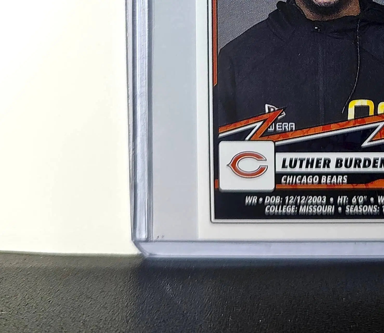Luther Burden III Rookie 2025 Panini NFL #370 Sticker Bears