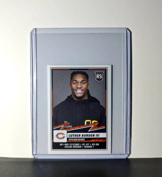 Luther Burden III Rookie 2025 Panini NFL #370 Sticker Bears - Football Card Single