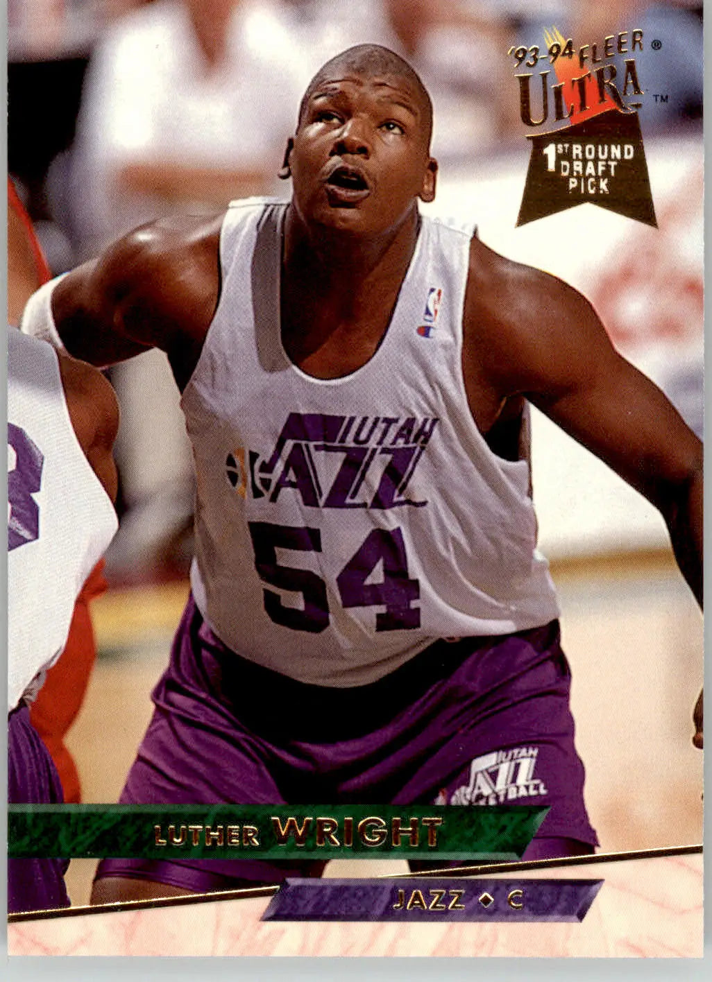 Luther Wright - 1993-94 Ultra - #191 - RC Basketball - Basketball Card Single
