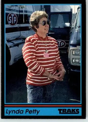 Lynda Petty - 1991 Traks - #154 - RC Racing - Racing Card Single