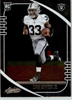Lynn Bowden Jr. - 2020 Panini Absolute - #178 - Retail RC Football - Football Card Single