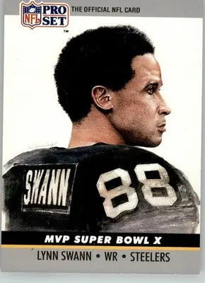 Lynn Swann - 1990 Pro Set - #10 - Super Bowl MVP Collectibles Football - Football Card Single