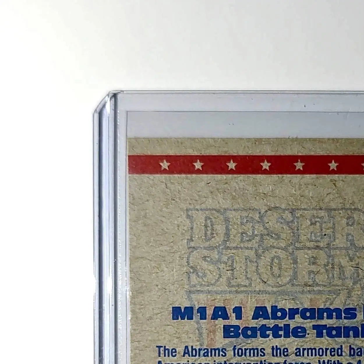 M-1 Abrams Tank 1991 Topps Desert Storm #43 Card - Non-Sports Card Single