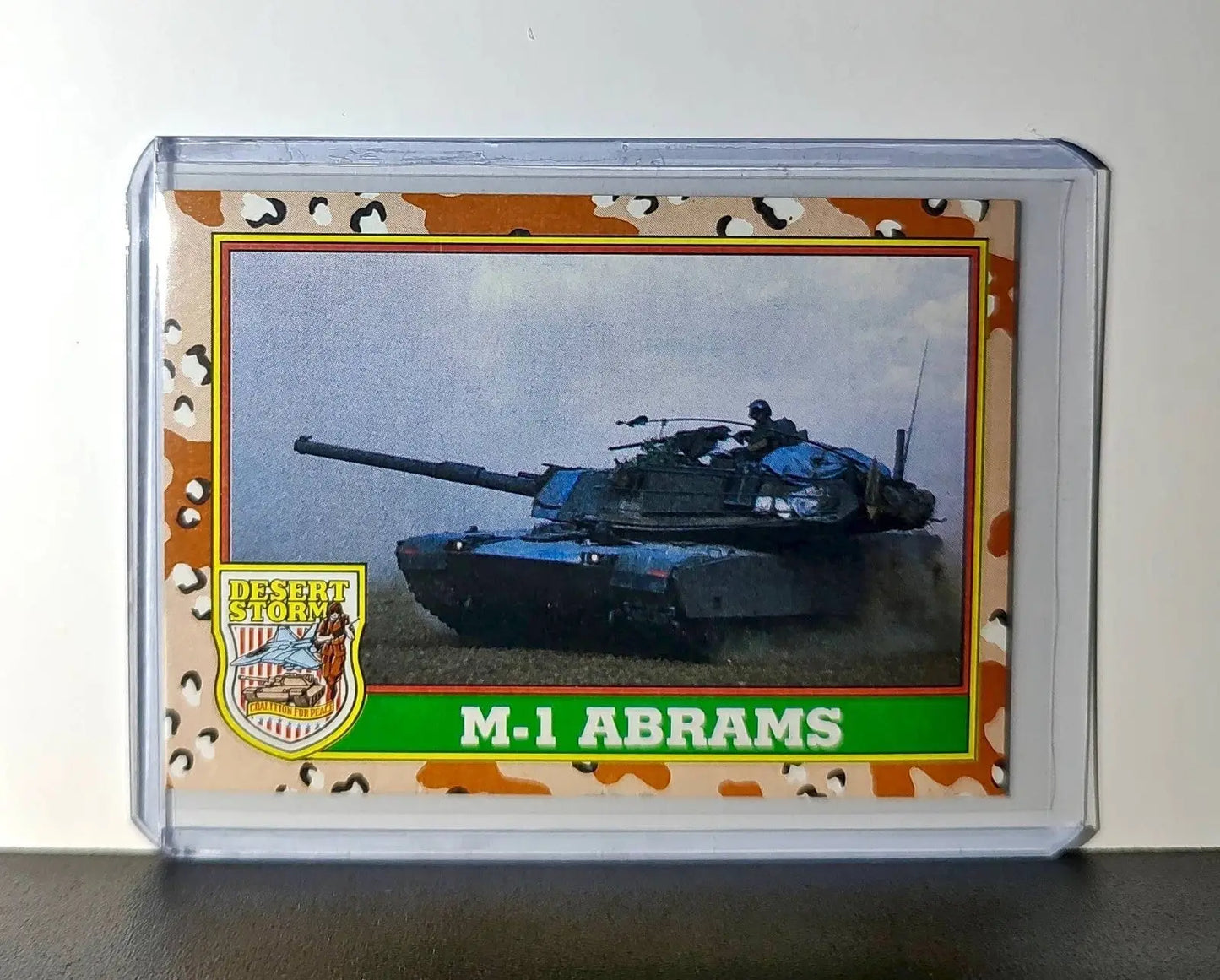 M-1 Abrams Tank 1991 Topps Desert Storm #43 Card - Non-Sports Card Single