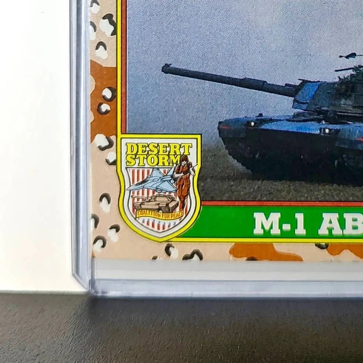 M-1 Abrams Tank 1991 Topps Desert Storm #43 Card - Non-Sports Card Single