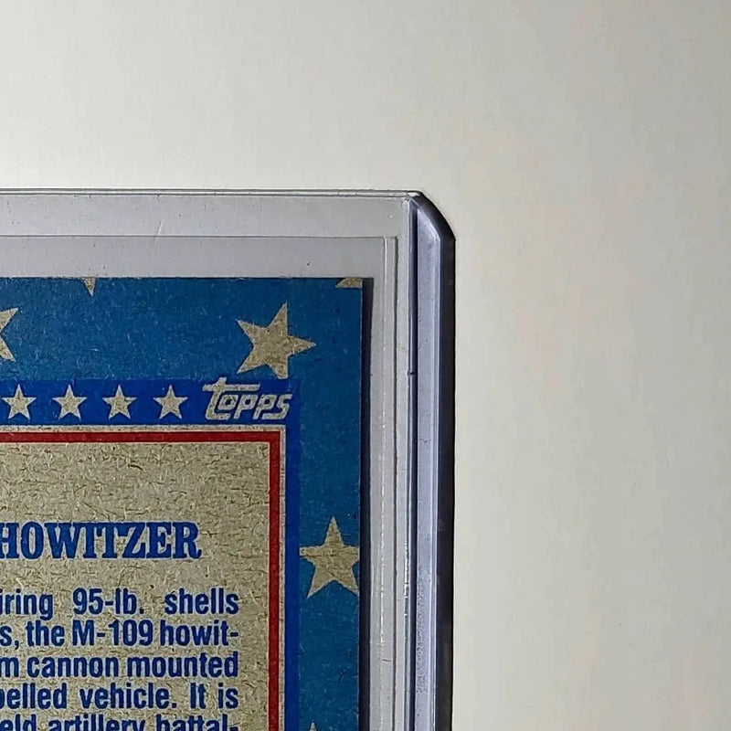 M-109 Howitzer 1991 Topps Desert Storm #107 Card