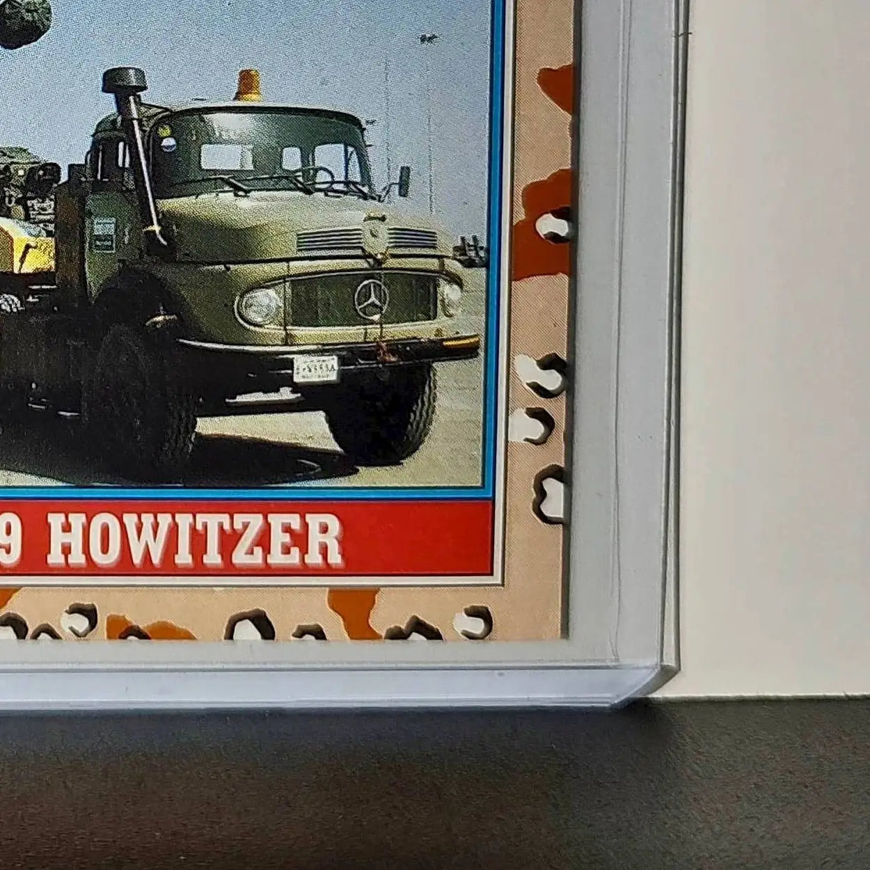 M-109 Howitzer 1991 Topps Desert Storm #107 Card - Non-Sports Card Single